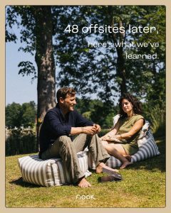 48 offsites later. nook society