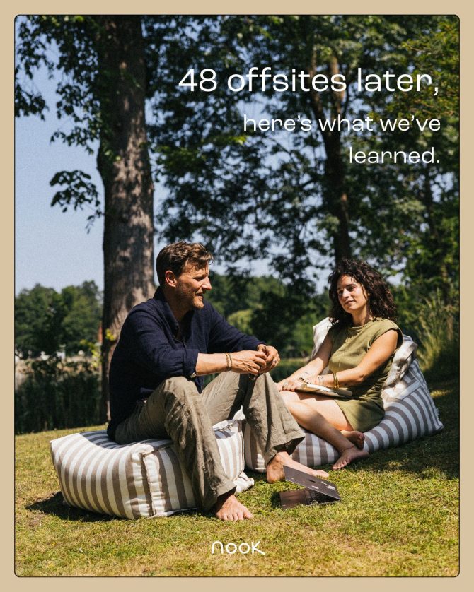 48 offsites later. nook society